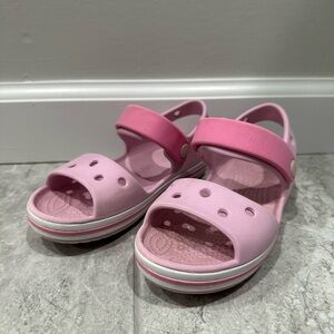 CROCS Kids Light Pink Sandals